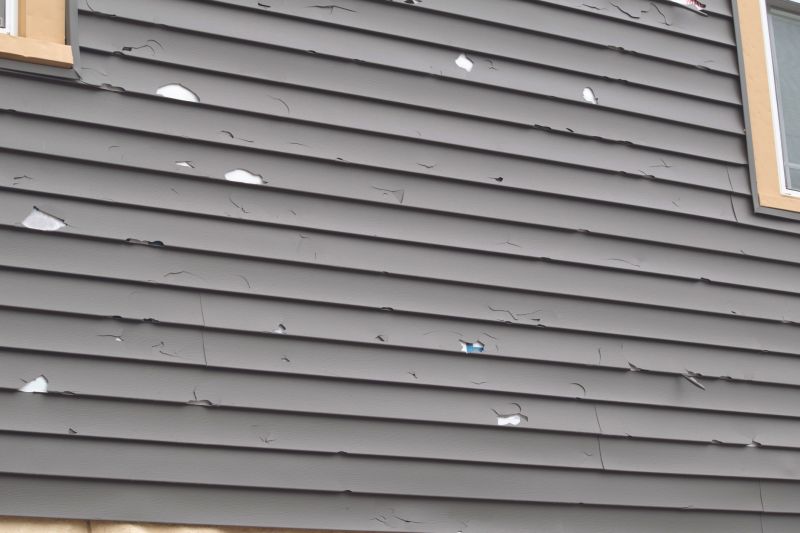 Repaired Siding